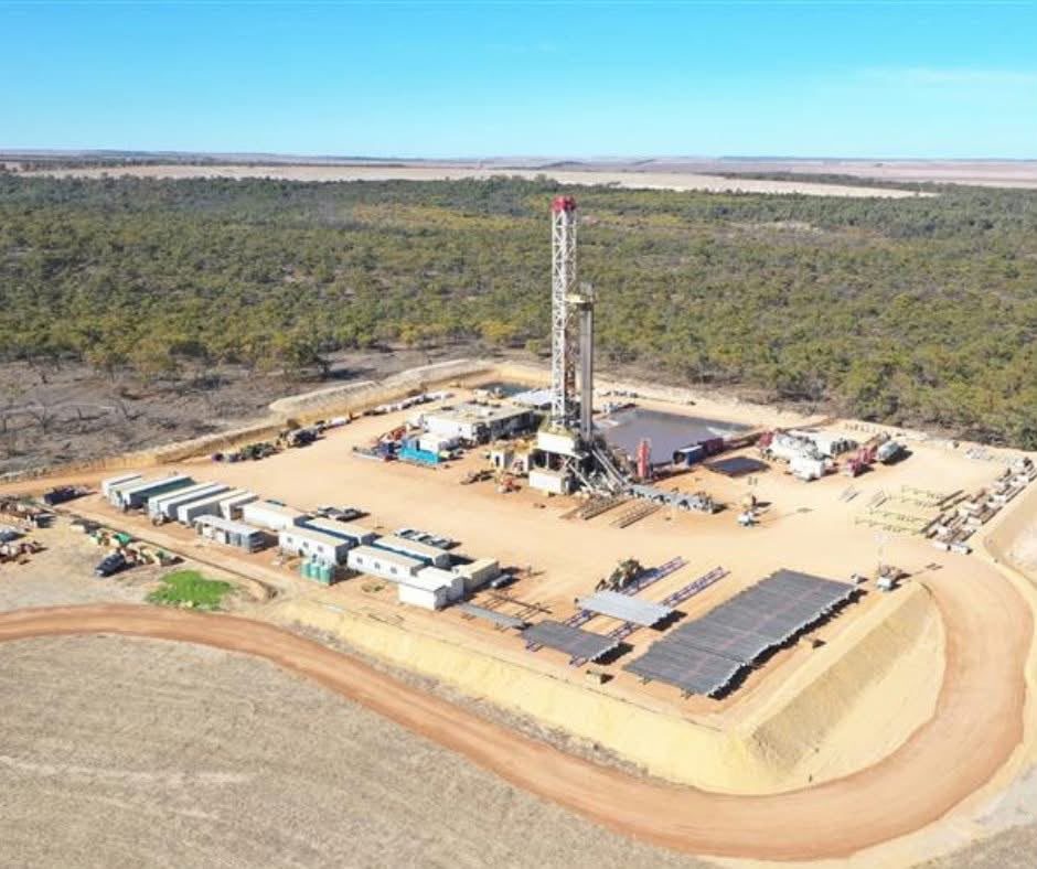 Rocky Mountain drilling pad